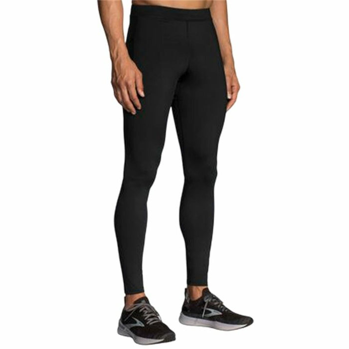 Sports Leggings Brooks Running Source Black