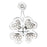 Ladies'Pendant Folli Follie 3P8S031C (2,5 cm)