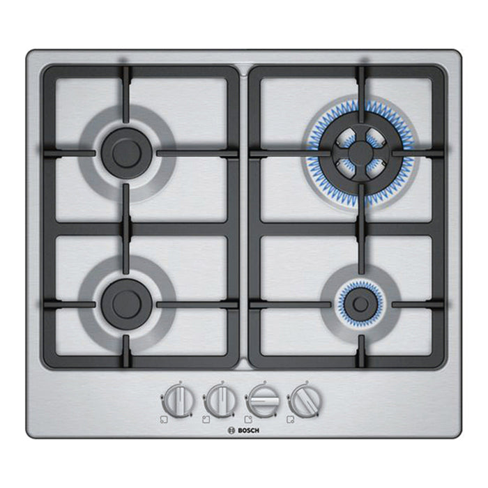 Gas Hob BOSCH PGH6B5B90 60 cm (4 Stoves)