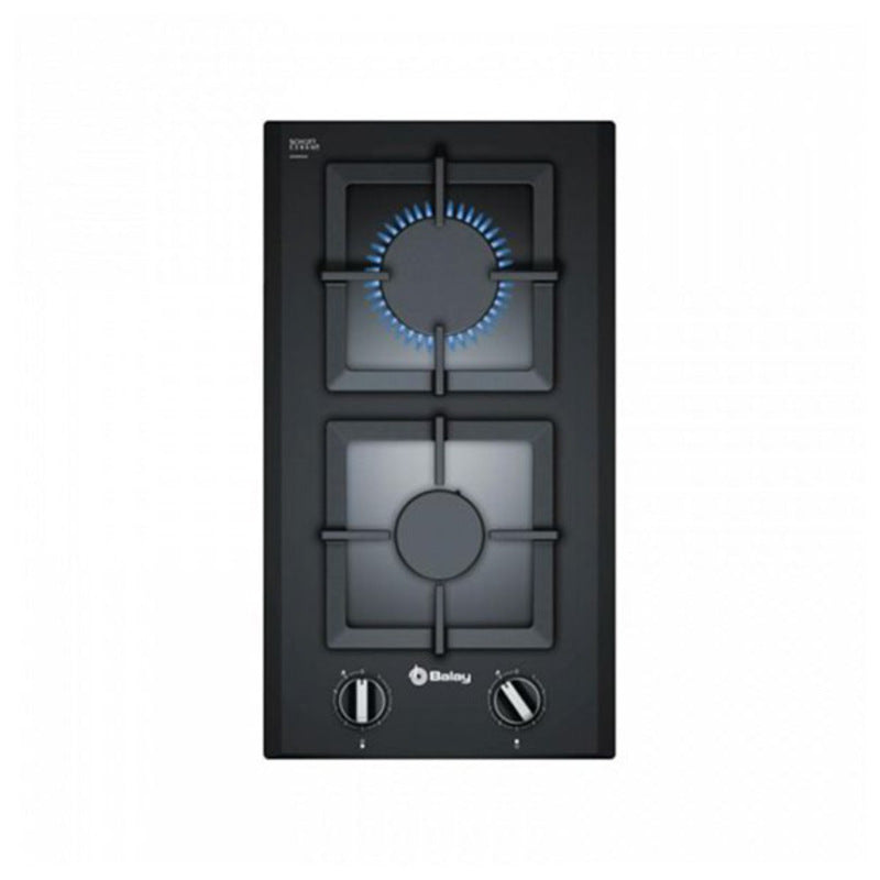 Gas Hob Balay 3ETG632HB (30 cm) Black (2 Stoves)