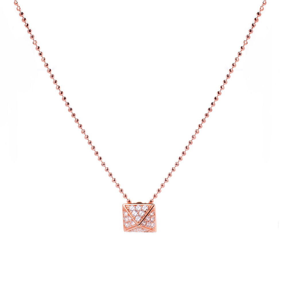 Ladies'Necklace Sif Jakobs P1851-CZ-RG (23 cm)