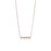 Ladies'Necklace Sif Jakobs C1011-CZ-RG (38 cm)