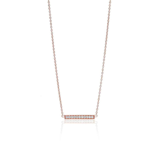 Ladies'Necklace Sif Jakobs C1011-CZ-RG (38 cm)