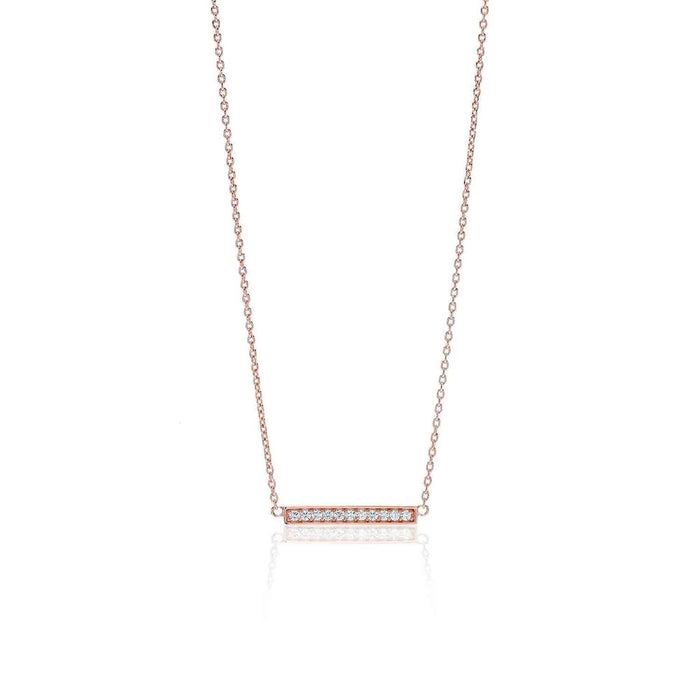 Ladies'Necklace Sif Jakobs C1011-CZ-RG (38 cm)