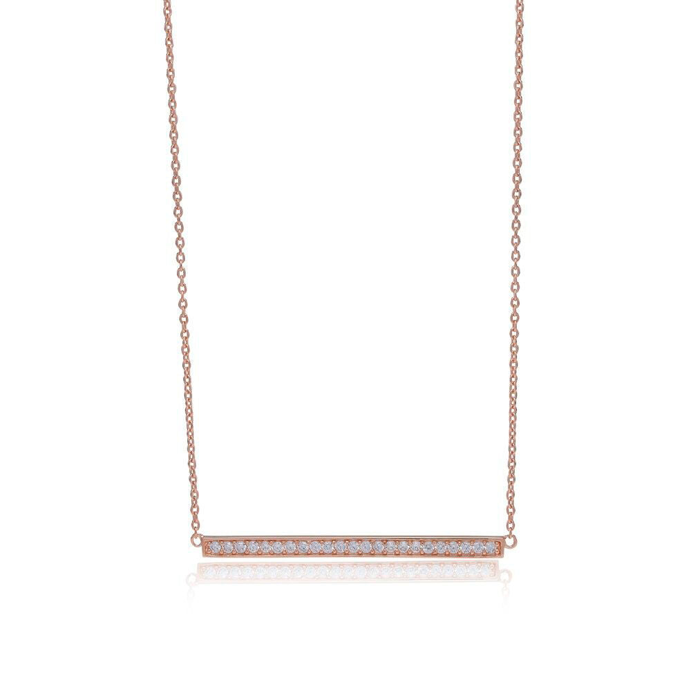 Ladies'Necklace Sif Jakobs C1013-CZ-RG (35 cm)