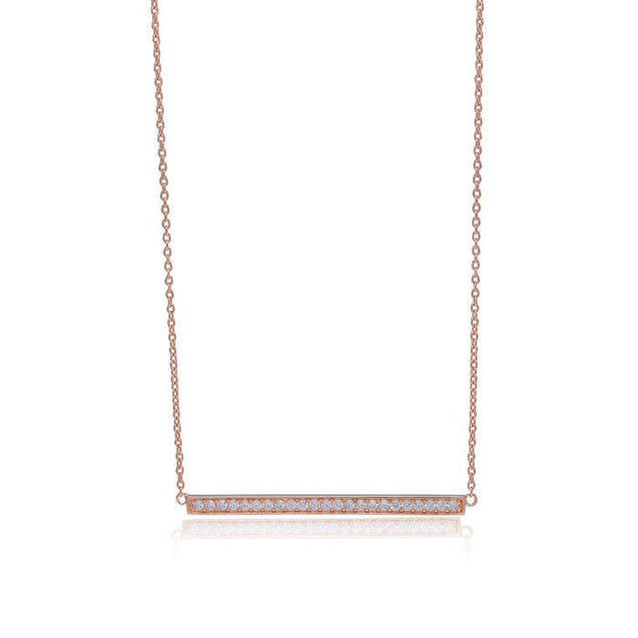 Ladies'Necklace Sif Jakobs C1013-CZ-RG (35 cm)