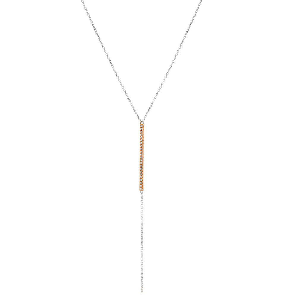 Ladies'Necklace Sif Jakobs C0154-CZ-RG (30 cm)