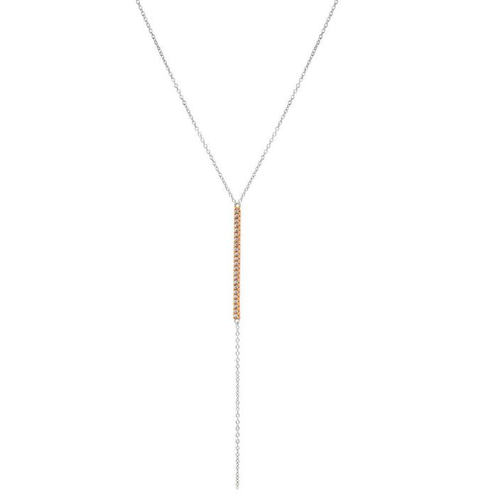 Ladies'Necklace Sif Jakobs C0154-CZ-RG (30 cm)