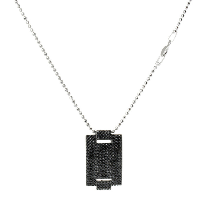 Ladies'Necklace Sif Jakobs P0044-BK-BK-2 (25 cm)