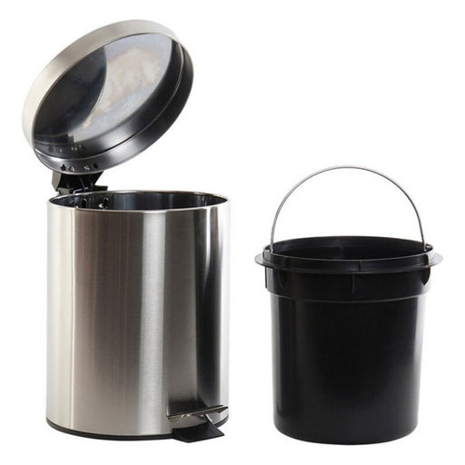 Pedal bin DKD Home Decor Stainless steel (5 l)