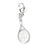 Ladies'Beads Xenox CHARM_TENIS Silver (1 cm)