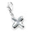 Ladies'Beads Xenox CHARM_X Silver (1 cm)