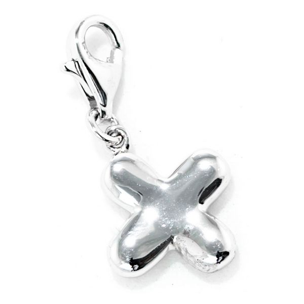 Ladies'Beads Xenox CHARM_X Silver (1 cm)