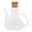 Cruet La Mediterránea Bell Borosilicate Glass With lid (125 cc)