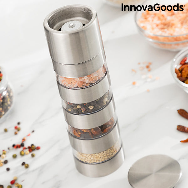 4-in-1 Spice Grinder Millmix InnovaGoods