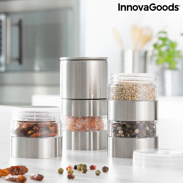 4-in-1 Spice Grinder Millmix InnovaGoods