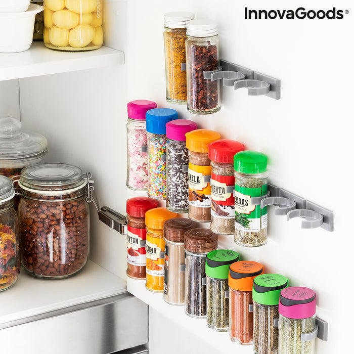 Adhesive and Divisible Spice Organiser Jarlock x20 InnovaGoods