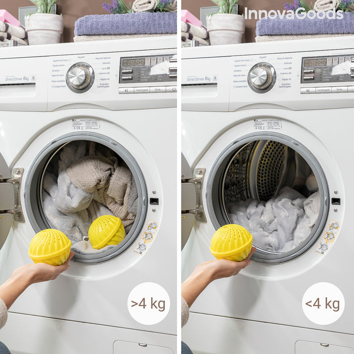 Balls for Washing Clothes without Detergent Delieco InnovaGoods Pack of 2 units