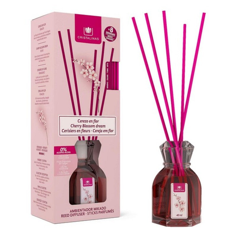 Air Freshener Mikado Cristalinas Cherry tree (40 ml)